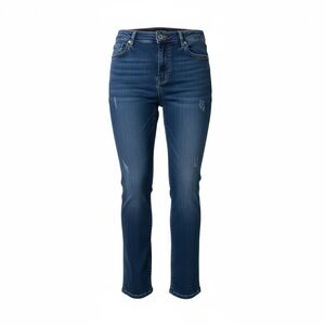 Hydraulic “Murray” Straight Jeans | Size 20W | Distressed Mid-Rise Denim